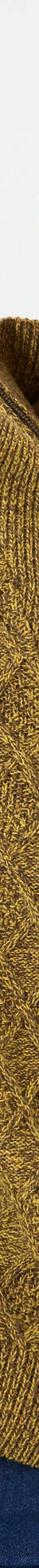 Pull col camionneur maille irlandaise (curry mouliné) Pull col camionneur maille irlandaise (curry mouliné)